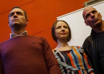 Νάπολη: Iδρύθηκε το διεθνικό κίνημα των Βαρουφάκη, Ντε Ματζίστρις και Αμόν