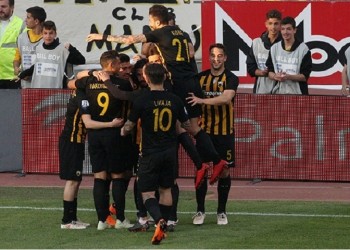 Super League: Αποθέωση για την πρωταθλήτρια ΑΕΚ στο ΟΑΚΑ