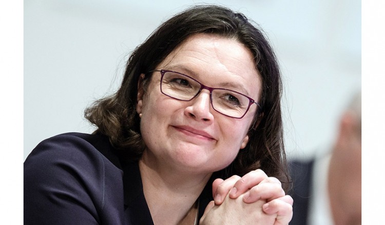 Γερμανία: Παραιτείται η Αντρέα Νάλες από την προεδρία των Σοσιαλδημοκρατών