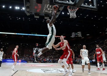 Euroleague: Αρμάνι-Παναθηναϊκός 95-96 (παρ.)