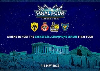 Στην Αθήνα το final-4 του Basket Champions League