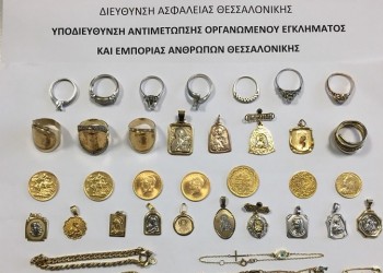 Εξαρθρώθηκε εγκληματική οργάνωση – Πάνω από 1 εκατ. ευρώ η λεία των κλοπιμαίων στη Θεσσαλονίκη
