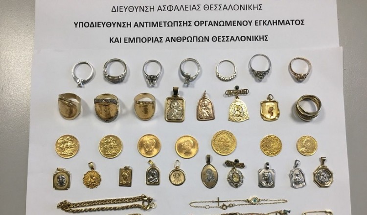 Εξαρθρώθηκε εγκληματική οργάνωση – Πάνω από 1 εκατ. ευρώ η λεία των κλοπιμαίων στη Θεσσαλονίκη