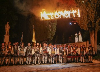 Επέτειος Εξόδου του Μεσολογγίου: Η αναπαράσταση της ανατίναξης του Χ. Καψάλη (φωτο)