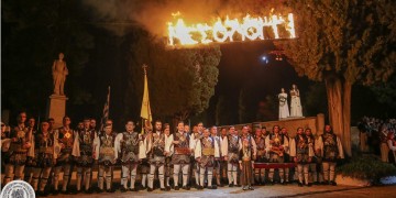 Επέτειος Εξόδου του Μεσολογγίου: Η αναπαράσταση της ανατίναξης του Χ. Καψάλη (φωτο)