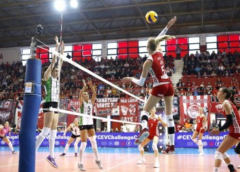 Το Challenge Cup κατέκτησε η γυναικεία ομάδα βόλεϊ του Ολυμπιακού