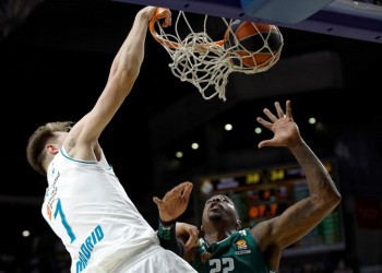 Euroleague: Ρεάλ Μαδρίτης-Παναθηναϊκός 81-74