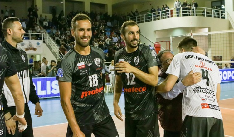 Βόλεϊ: Κυπελλούχος ο ΠΑΟΚ, 3-0 τον Ηρακλή