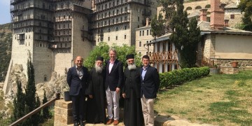 Στο Άγιον Όρος ο Τζέφρι Πάιατ