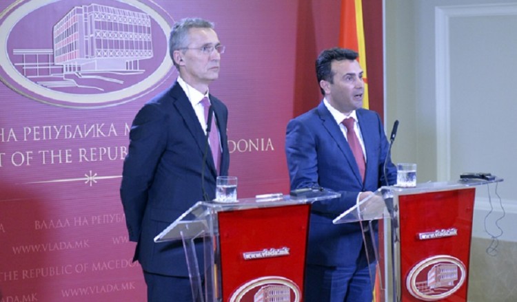 Ζάεφ: Δεν είναι δυνατόν να μπούμε στο ΝΑΤΟ ως FYROM