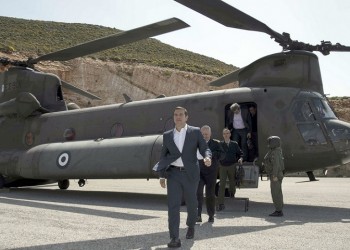 Τουρκικά μαχητικά παρενόχλησαν το ελικόπτερο με τον Τσίπρα