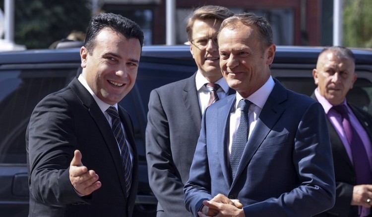 Ζάεφ: Η λύση του ονοματολογικού θα ανοίξει τις πόρτες της πΓΔΜ για ΕΕ και NATO