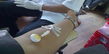 Εθελοντική αιμοδοσία στην Καλαμαριά