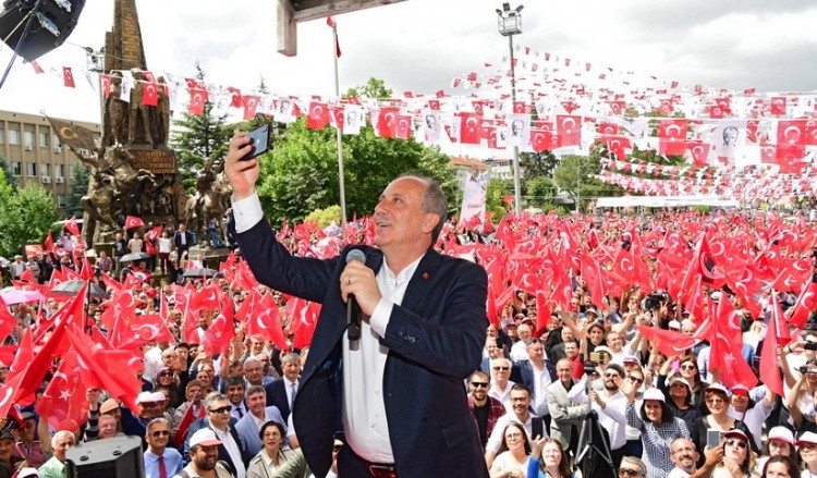 Ιντζέ: Θα είμαι ένας πρόεδρος που ενώνει, το αντίθετο του Ερντογάν