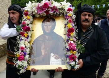 Καστοριά: Λαμπρός εορτασμός της Αγίας Σοφίας της Κλεισούρας (φωτο, βίντεο)