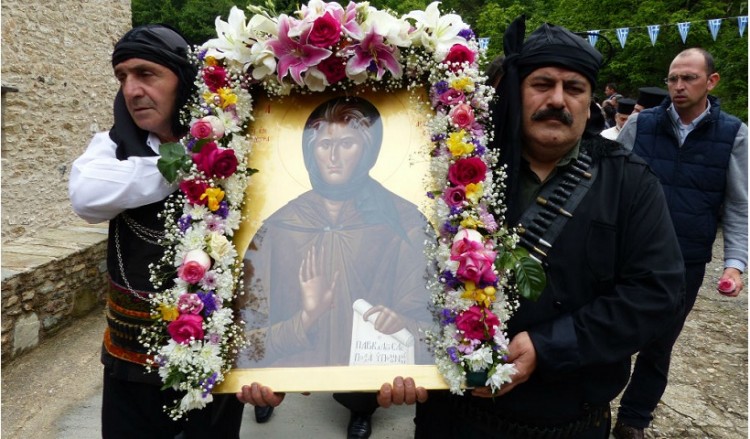 Καστοριά: Λαμπρός εορτασμός της Αγίας Σοφίας της Κλεισούρας (φωτο, βίντεο)