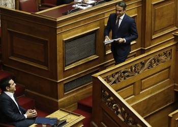 Μητσοτάκης σε Τσίπρα: Τελειώνετε με τους Ρουβίκωνες