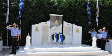 Αποκαλυπτήρια του Μνημείου Πεσόντων Πυροσβεστών στη Θεσσαλονίκη