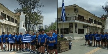 Δρομείς στην Ορεστιάδα έστειλαν μήνυμα συμπαράστασης στους 2 Έλληνες στρατιωτικούς