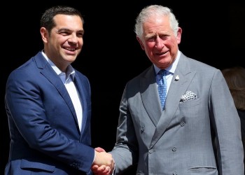 Τσίπρας σε πρίγκιπα Κάρολο: Ορόσημο η επίσκεψή σας στην Ελλάδα