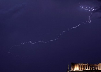 Κακοκαιρία στην Αττική: 1.000 κεραυνούς έριξε ο «Μίνωας»!
