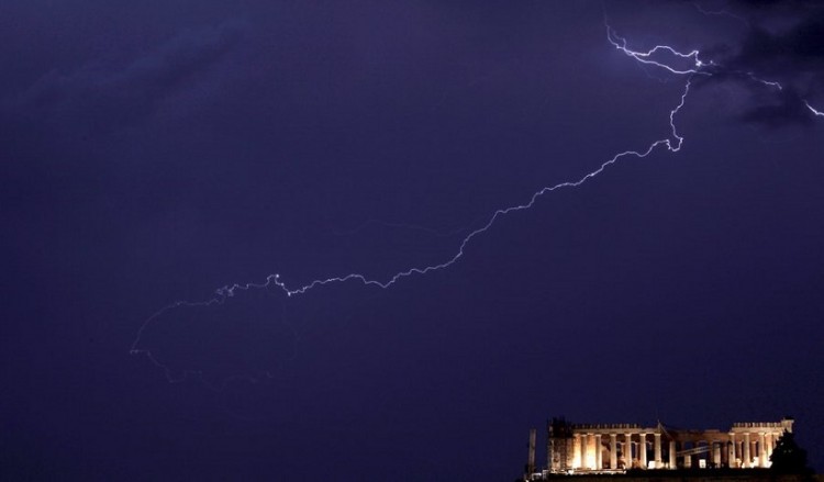 Κακοκαιρία στην Αττική: 1.000 κεραυνούς έριξε ο «Μίνωας»!