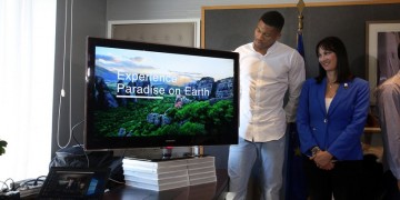 Πρεσβευτής του ελληνικού τουρισμού ο Γιάννης Αντετοκούμπο (βίντεο)