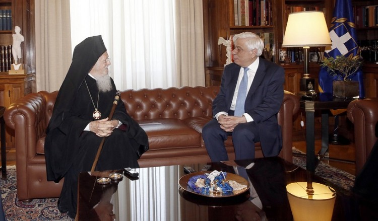 Στήριξη στο Πατριαρχείο από τον Παυλόπουλο