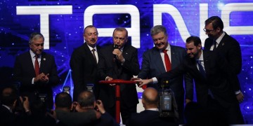 Ο Ερντογάν εγκαινίασε τον αγωγό Tanap