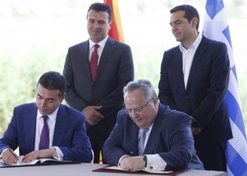 Υπεγράφη η συμφωνία των Πρεσπών – Για ιστορικό βήμα μίλησαν Τσίπρας, Ζάεφ