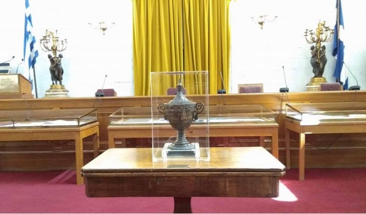 Στα Ψαρά η λήκυθος με την καρδιά του Κωνσταντίνου Κανάρη