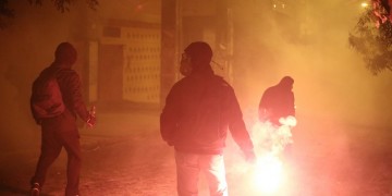 Ένταση στα Εξάρχεια μετά την πορεία για τον Γρηγορόπουλο