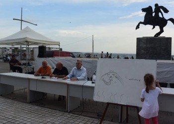 Στο 37ο Φεστιβάλ Βιβλίου Θεσσαλονίκης ο σκιτσογράφος Δημήτρης Νικολαΐδης