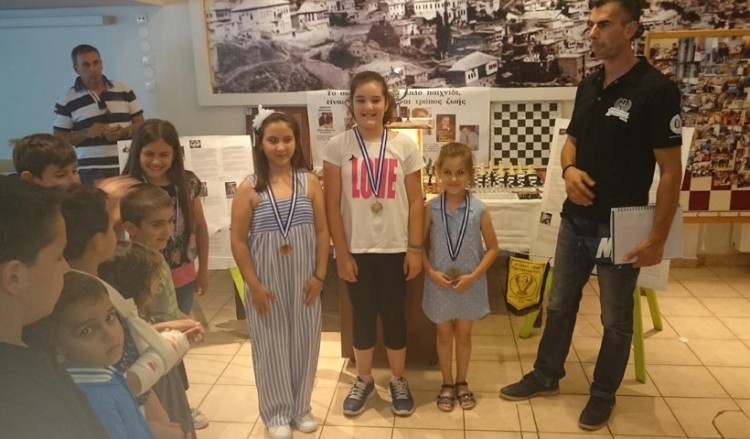 30 μαθητές έπαιξαν σκάκι στο διαγωνισμό της Ευξείνου Λέσχης Νάουσας