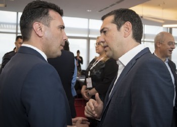 Επίσκεψη Τσίπρα στα Σκόπια: Πρόταση για έλεγχο του FIR από ελληνικά μαχητικά