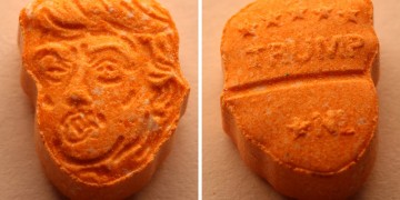 Ο Ντόναλντ Τραμπ σε... πορτοκαλί χάπι έκσταση