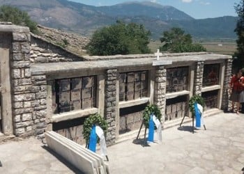 Ενταφιάστηκαν 100 Έλληνες πεσόντες κατά τον ελληνοϊταλικό πόλεμο στους Βουλιαράτες