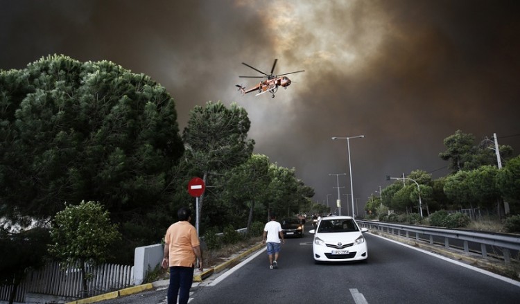 Σε κατάσταση έκτακτης ανάγκης η ανατολική και η δυτική Αττική
