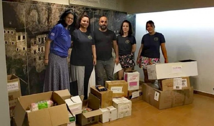Η Καλλιτεχνική Στέγη Ποντίων Βορείου Ελλάδος στέλνει είδη πρώτης ανάγκης στους πληγέντες