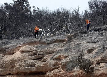 Χάθηκαν 13.000 στρέμματα από τις φωτιές στην Αττική (χάρτης)