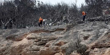 Χάθηκαν 13.000 στρέμματα από τις φωτιές στην Αττική (χάρτης)