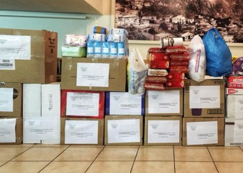 Η έμπρακτη συμπαράσταση της Ευξείνου Λέσχης Νάουσας στους πυρόπληκτους