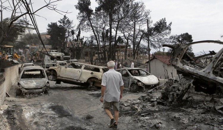 Πυρκαγιές στην Αττική: Κινητές Αστυνομικές Μονάδες στις πληγείσες περιοχές