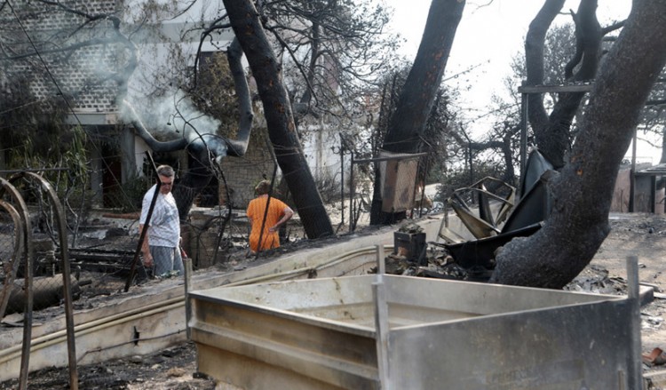 Ποντιακοί σύλλογοι στο πλευρό των πληγέντων από τις πυρκαγιές της Αττικής