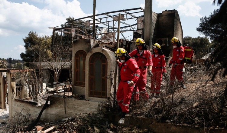 Η Αρμενική Νεολαία Ελλάδος στο πλευρό των πυρόπληκτων