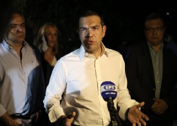 Ο Αλέξης Τσίπρας συναντάει τον Γιόχαν Γκόλνταμερ για τη φωτιά στο Μάτι 3