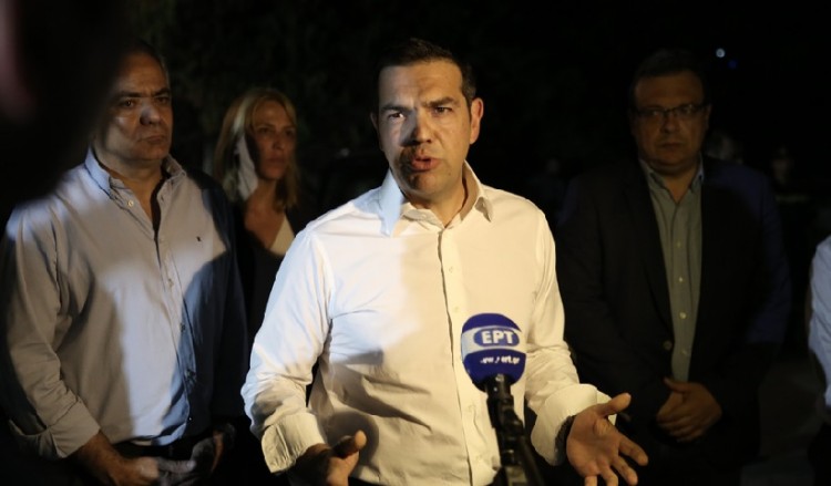 Ο Αλέξης Τσίπρας συναντάει τον Γιόχαν Γκόλνταμερ για τη φωτιά στο Μάτι 3