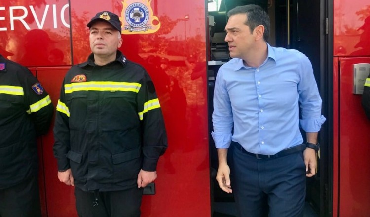 Το νέο σχέδιο Πολιτικής Προστασίας ανακοινώνει ο Τσίπρας