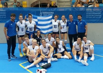 Μετάλλιο από την Εθνική βόλεϊ γυναικών στους Μεσογειακούς