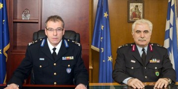 Ποιοι είναι οι νέοι αρχηγοί Πυροσβεστικής και Αστυνομίας